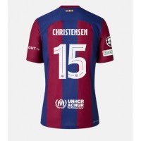 Fotballdrakt Herre Barcelona Andreas Christensen #15 Hjemmedrakt 2023-24 Kortermet